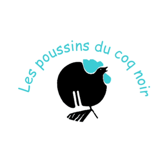 Logo les poussins du coq noir