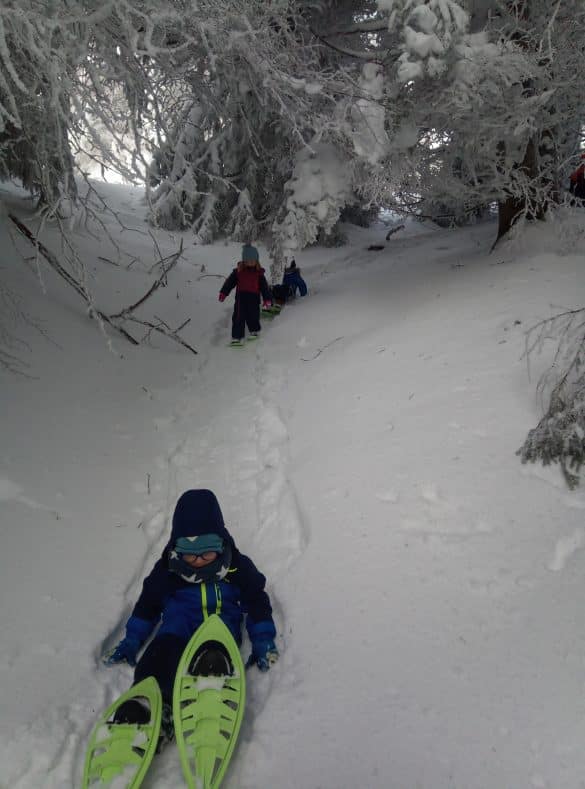 sortie neige Vinciane Nature et Montagne