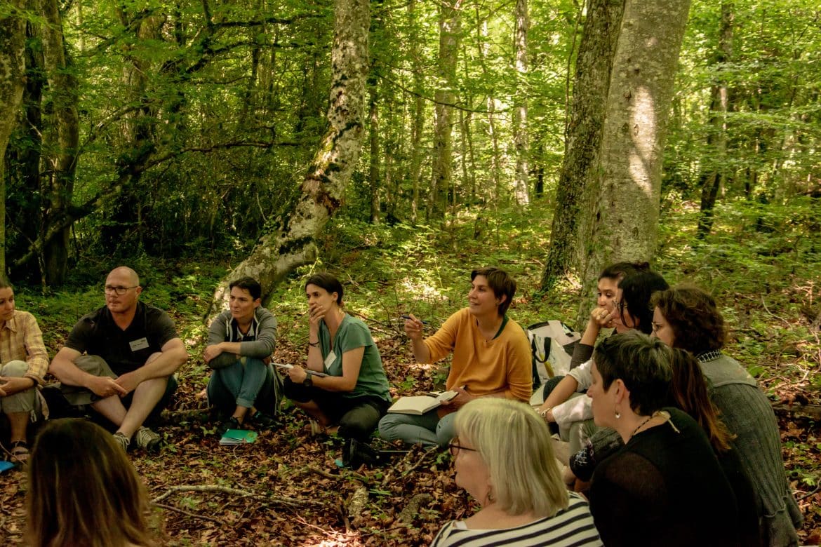 Enseigner dehors en Auvergne