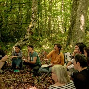 Enseigner dehors en Auvergne