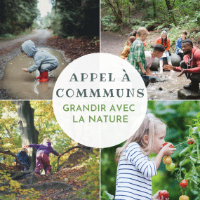 Lauréat de l'appel à communs Grandir en lien avec la nature 2024-2025, le REEA et ses membres favorisent le lien entre l'enfant et la nature.